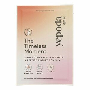 YEPODA - The Timeless Moment – Látková maska s peptidy proti stárnutí obraz