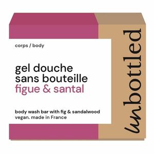 UNBOTTLED - Gel Douche Sans Bouteille – Tihé mýdlo s vůní fíků a santalového dřeva obraz