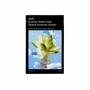Abib Hydratační plátýnková maska Sedum Hyaluron Sticker (Gummy Sheet Mask) 27 ml obraz