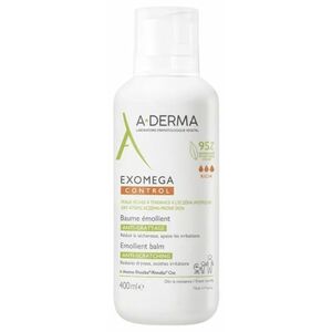 A-DERMA Emolienční balzám pro suchou pokožku se sklonem k atopickému ekzému Exomega Control (Emollient Balm) 400 ml obraz
