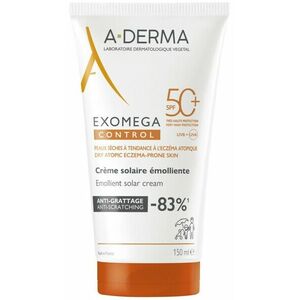 A-DERMA Emolienční ochranný krém SPF 50+ Exomega Control (Emollient Solar Cream) 150 ml obraz