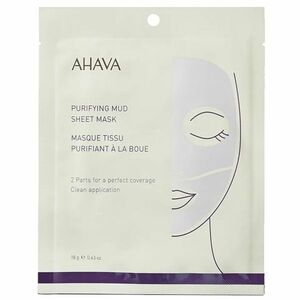 AHAVA Čisticí bahenní plátýnková maska (Purifying Mud Sheet Mask) 18 g obraz