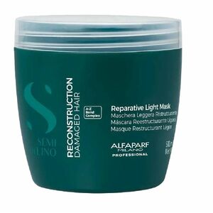 Alfaparf Milano Intenzivní maska pro jemné a poškozené vlasy Semi Di Lino Reconstruction (Reparative Light Mask) 500 ml obraz