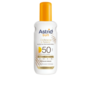 Astrid Mléko na opalování ve spreji Bronz SPF 50 150 ml obraz