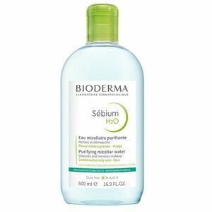 Bioderma Čisticí pleťová voda pro mastnou pleť Sébium H2O (Solution Micellaire) 500 ml obraz