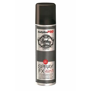 BaByliss PRO Sprej 4 v 1 pro péči o holicí a stříhací nástroje (Spray FX 4in1) 150 ml obraz