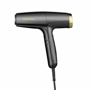 BaByliss PRO Profesionální vysokorychlostní fén na vlasy Falco Grey & Gold BAB8550E obraz