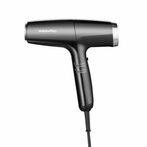 BaByliss PRO Profesionální vysokorychlostní fén na vlasy Falco Black & Silver BAB8558BE obraz