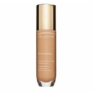 Clarins Dlouhotrvající hydratační make-up s matným efektem Everlasting (Long-Wearing & Hydrating Matte Foundation ) 30 ml 114N obraz