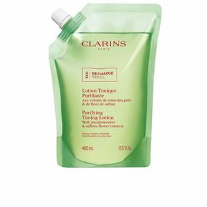 Clarins Tonizační voda pro smíšenou až mastnou pleť (Purifying Toning Lotion) 400 ml - náhradní náplň obraz