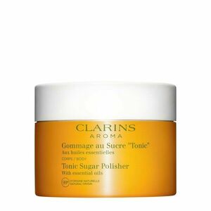 Clarins Tělový peeling s esenciálními oleji Tonic Sugar Polisher 250 g obraz