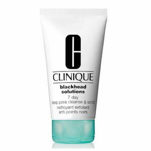 Clinique Pleťový peeling proti černým tečkám Blackhead Solutions 3 in 1 (Deep Pore Cleanser & Scrub) 125 ml obraz