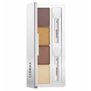 Clinique Paletka očních stínů All About Shadow Quad 3, 3 g Morning Java obraz