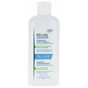 Ducray Šampon pro péči o mastné lupy Kelual Squanorm (Regulating Treatment Shampoo) 200 ml obraz