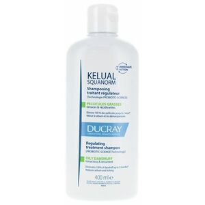 Ducray Šampon pro péči o mastné lupy Kelual Squanorm (Regulating Treatment Shampoo) 400 ml obraz