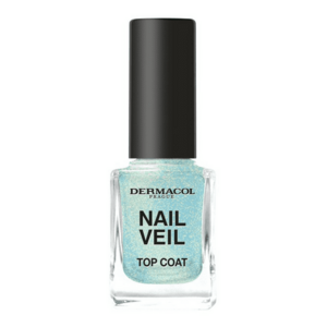 Dermacol Lak na nehty Sparkling Ocean Nail Veil (Top Coat) 11 ml obraz