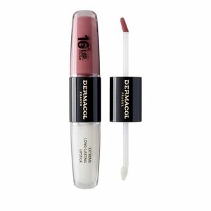 Dermacol Dlouhotrvající dvoufázová barva na rty a lesk 16H Lip Colour (Extreme Long-Lasting Lipstick) 4 + 4 ml 39 obraz