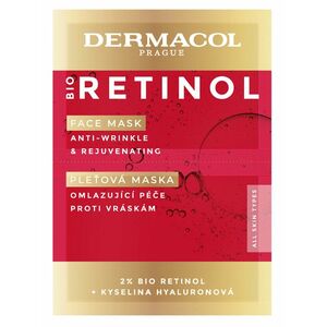 Dermacol Pleťová maska Bio Retinol (Face Mask) 2 x 8 ml obraz