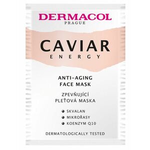 Dermacol Zpevňující pleťová maska Caviar Energy (Anti-Aging Face Mask) obraz