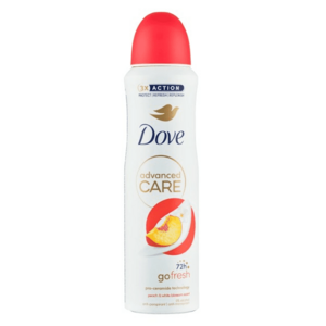Dove Deodorant ve spreji Advanced Care Peach & White Blossom (Deodorant) 150 ml obraz
