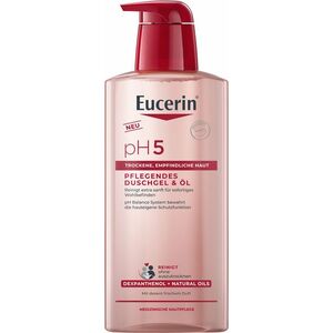 Eucerin Sprchový gel & olej pH5 (Shower Gel & Oil) 400 ml obraz