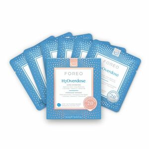 FOREO Hydratační maska na obličej pro suchou pleť UFO™ H2Overdose (Hydrating Mask) 6 x 6 g obraz