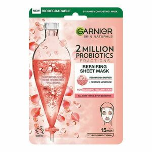 Garnier Regenerační textilní maska s probiotickými frakcemi Skin Naturals (Repairing Sheet Mask) 22 g obraz