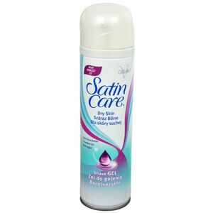 Gillette Gel na holení s bambuckým máslem pro suchou pokožku Satin Care (Shave Gel) 200 ml obraz
