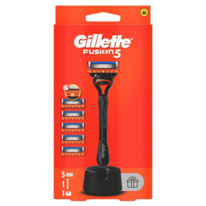 Gillette Holicí strojek Gillette Fusion + 5 hlavic obraz