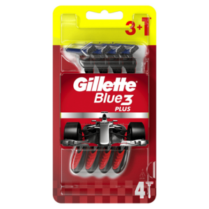 Gillette Jednorázová holítka Gillette Blue3 Plus 3+1 ks obraz