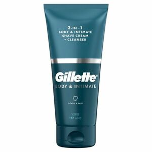 Gillette Mycí emulze a přípravek na holení 2v1 Body & Intimate (Body & Intimate Shave Cream + Cleanser) 177 ml obraz
