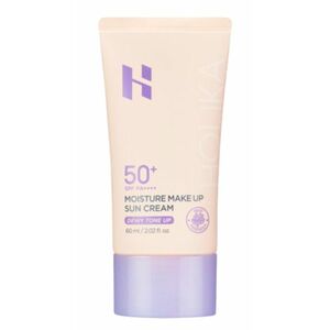 Holika Holika Tónovací a hydratační opalovací krém Moisture Make Up Sun Cream (Dewy Tone Up) 60 ml obraz