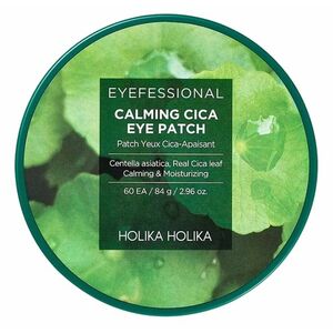 Holika Holika Zklidňující a hydratační hydrogelové polštářky pod oči Eyefessional Calming Cica (Eye Patch) 60 ks obraz