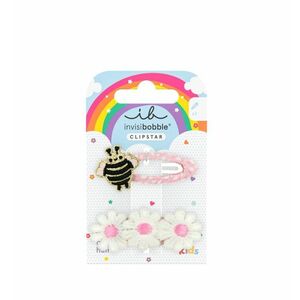 Invisibobble Sponka do vlasů Snap Clip Kids Happy Spring Bee 2 ks obraz