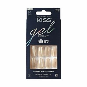 KISS Gelové nehty Gel Fantasy Allure (MoonBeam) 28 ks obraz