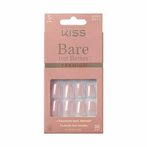 KISS Gelové nehty Bare-But-Better Premium 30 ks obraz