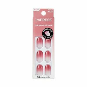 KISS Samolepící nehty imPRESS Color Nails (Beat The Heat) 30 ks obraz