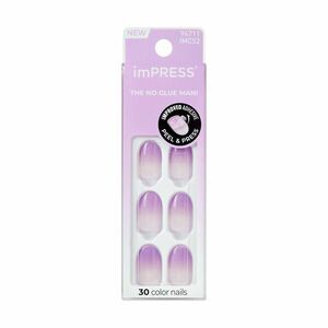 KISS Samolepící nehty imPRESS Color Nails (Take A Chance) 30 ks obraz