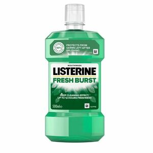 Listerine Ústní voda proti zubnímu povlaku Fresh Burst 500 ml obraz