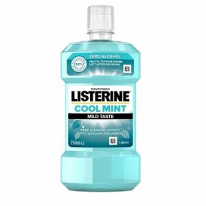 Listerine Ústní voda bez alkoholu Zero - Coolmint Mild Taste 250 ml obraz