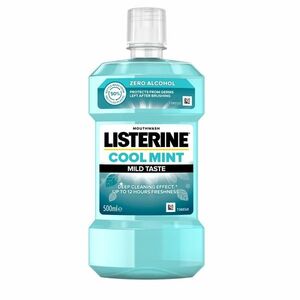 Listerine Ústní voda bez alkoholu Zero - Coolmint Mild Taste 500 ml obraz