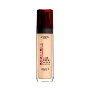 L'Oréal Paris 32hodinový make-up Infaillible 32H Fresh Wear SPF 25 (Foundation) 30 ml 100 Linen obraz