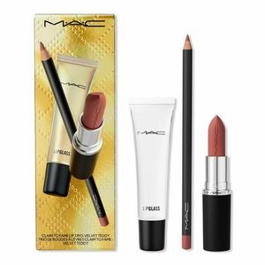 MAC Cosmetics Sada na rty Claim to Fame Velvet Teddy (Lip Trio) obraz