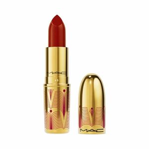 MAC Cosmetics Rtěnka Gift of Gold (Frost Lipstick) 3 g Regal Red obraz