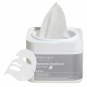 MARY & MAY Hydratační pleťová maska Hyaluronic Panthenol (Hydra Mask) 30 ks obraz