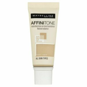 Maybelline Sjednocující make-up s HD pigmenty Affinitone (Hydrating Tone-One-Tone Foundation) 30 ml 16 Vanilla Rose obraz