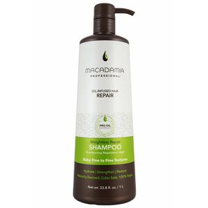 Macadamia Lehký hydratační šampon pro všechny typy vlasů Weightless Repair (Shampoo) 1000 ml obraz