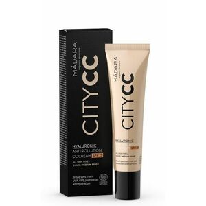 MÁDARA CC krém SPF 15 Medium Citycc (Hyaluronic Anti-Pollution CC Cream) 40 ml obraz