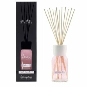 Millefiori Milano Skleněný difuzér Natural Magnolia Blossom & Wood 100 ml obraz