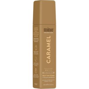 Minetan Samoopalovací pěna se zlatavým efektem Caramel (Self Tan Foam) 200 ml obraz